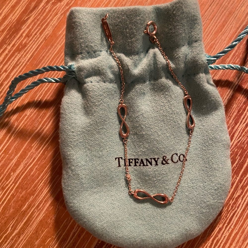 Tiffany and co infinity bracelet
